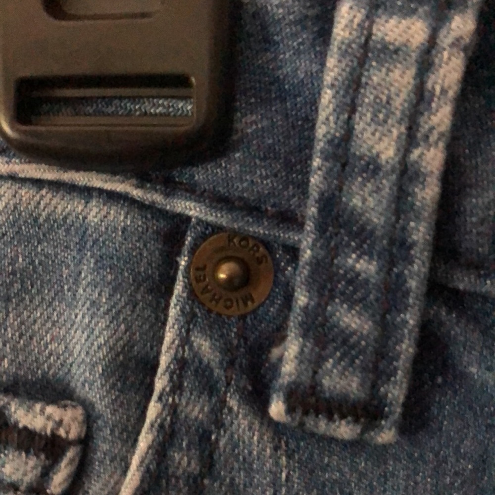 Michael Kors Dillon Relaxed Fit Denim with holes in knees size 12 - Picture 6 of 9